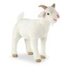 Melissa Doug White Goat Plush Realistic Goat Animal Doll & Toy, [Used]