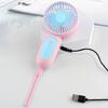 USB Mini Strong Wind Handheld Fan USB Rechargeable Mini Desktop Air Cooler
