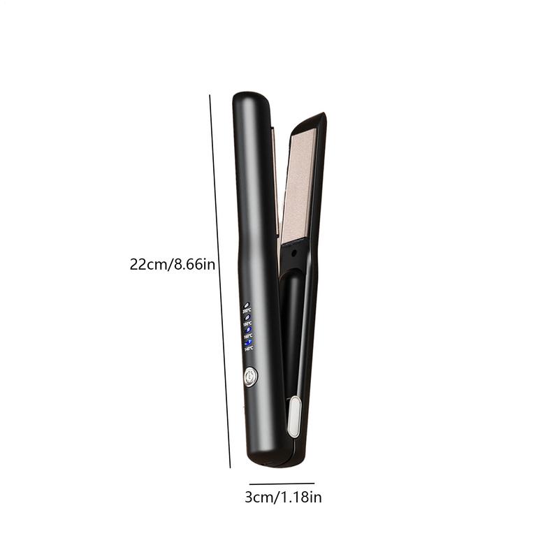 wireless rechargeable Splint Hair Straightener Tool Long Lasting Styling Portable USB splint for curling and straightening hair