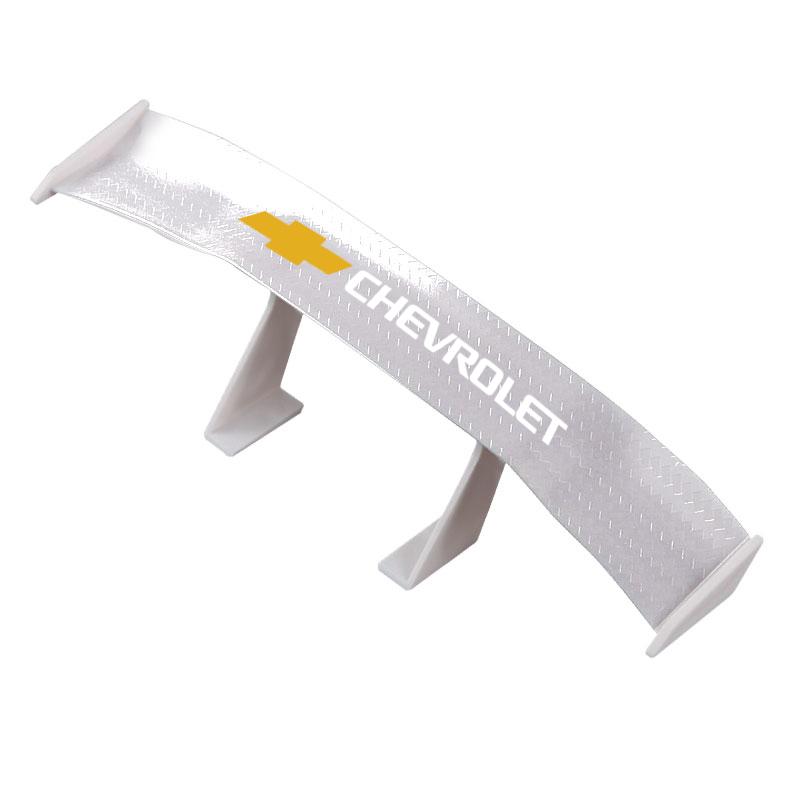 Kohlefaser Auto Mini Heckspoiler Mini Kleines Flügelmodell Dekoration für Chevrolet Captiva Trax Aveo Colorado Cruze Spark Malibu