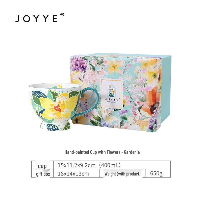 

JOYYE Hand-Painted Underglaze Ceramic Mug