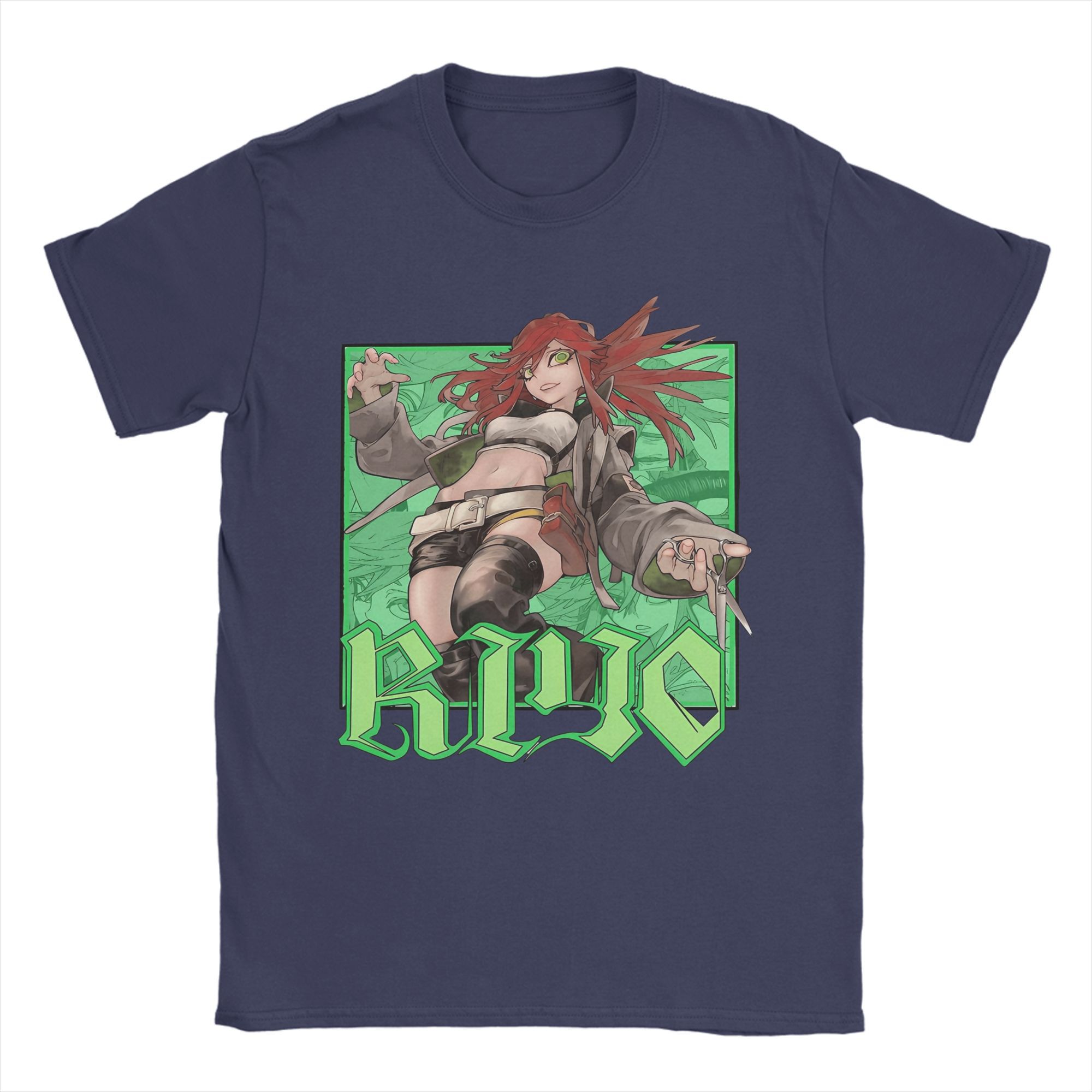 

Riyo Gachiakuta Japanese Anime T-Shirts for Men Funny Pure Cotton Tees Crew Neck Short Sleeve T Shirt Plus Size Clothing 4XL