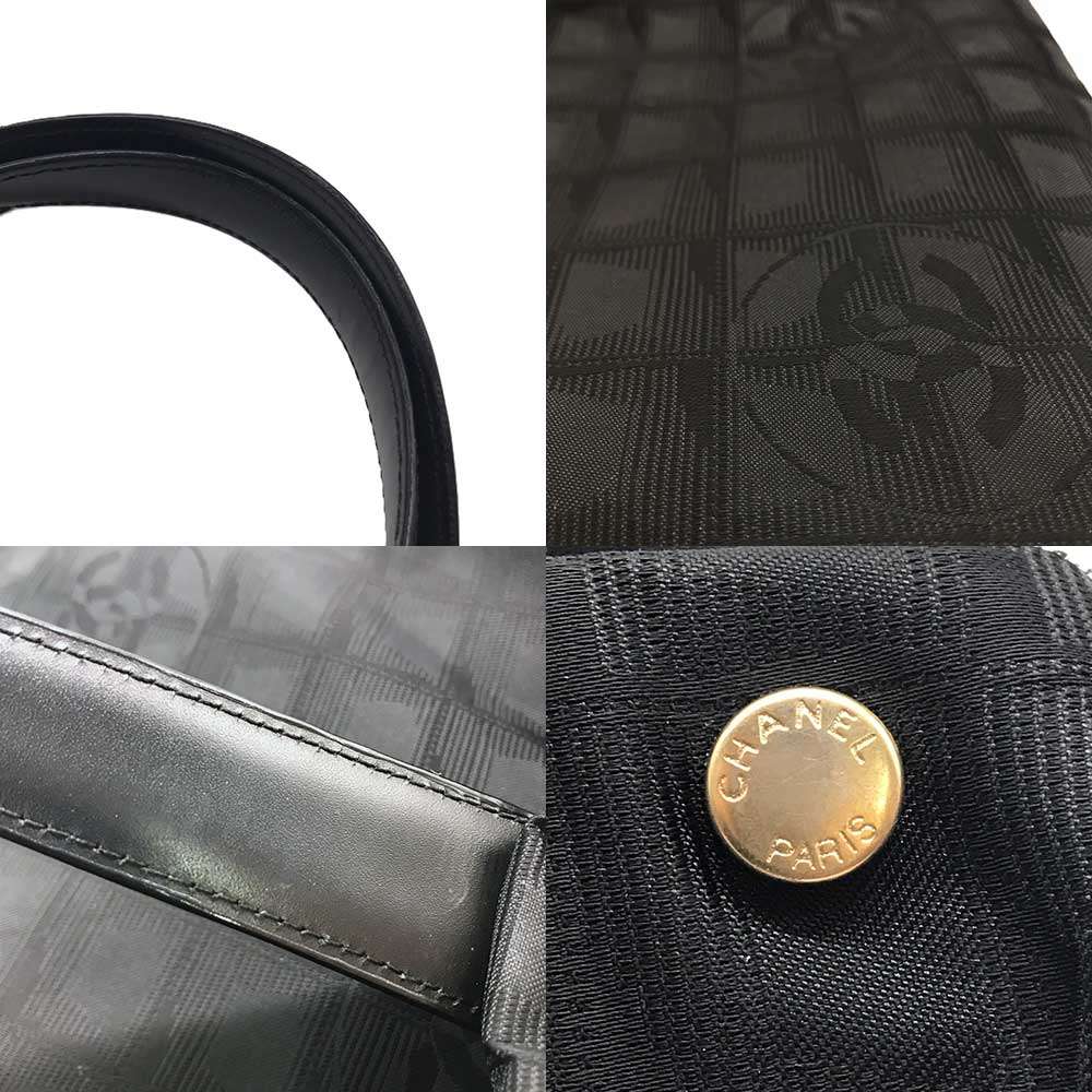 Used CHANEL New travel lineTote Bag canvas Women