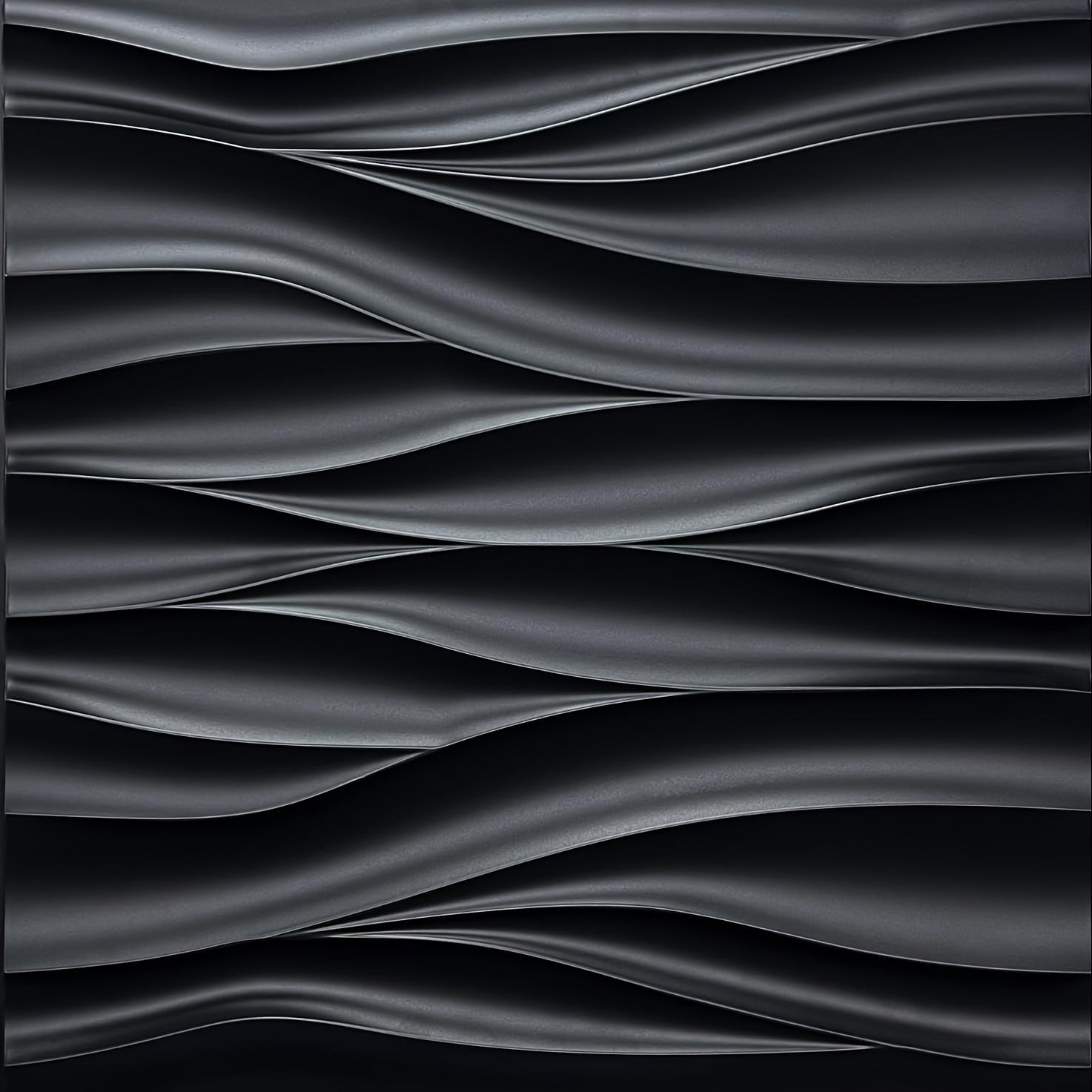 

10 шт. Премиум 3D обои с волнистым узором ПВХ Декор для стен для гостиной спальни офиса Декор ТВ-фона Не самоклеящиеся