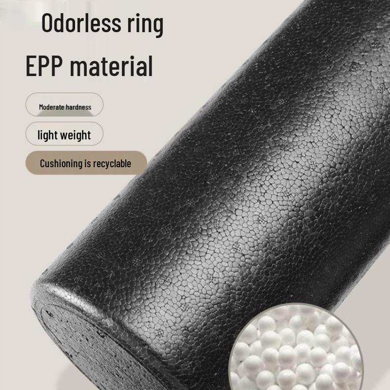Solid Smooth Surface Foam Roller for Muscle Relaxation and Slimming Legs - Professional Yoga and Fitness Back Exercise Roller.