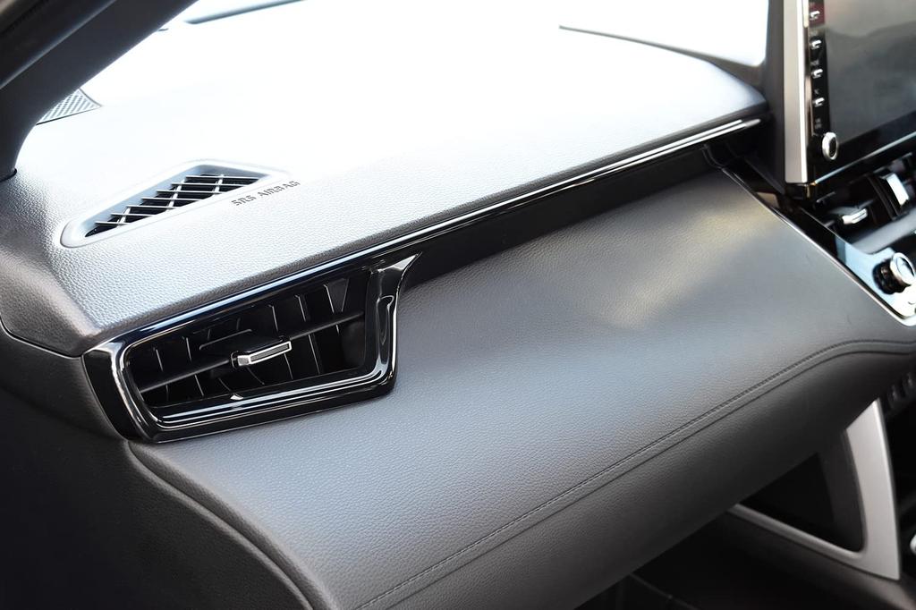 SecondStage Toyota Corolla Cross Duct Panel Piano T653BLK Set, Black,