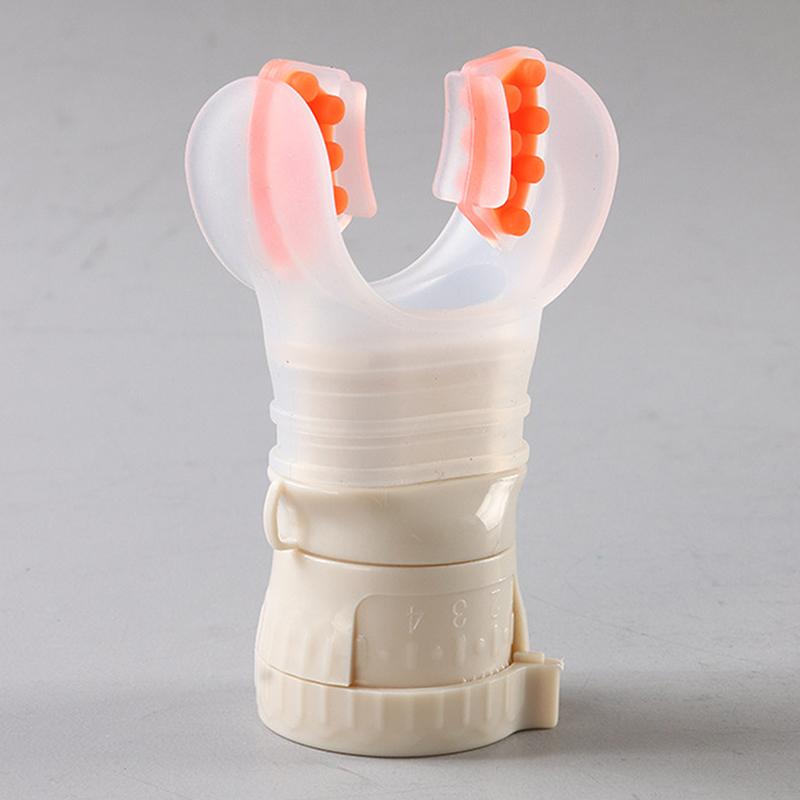 Adjustable 5 Levels Breathing Trainer Portable Lung Exerciser Respiratory Training Device
