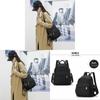 Oxford Cloth Casual Travel Backpack For Women With Large Capacity And Zipper Closure