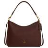 Laurel 31 Logo Leather Shoulder Tote Bag Large Women Handbags Maple-Red CR148-IMMPL