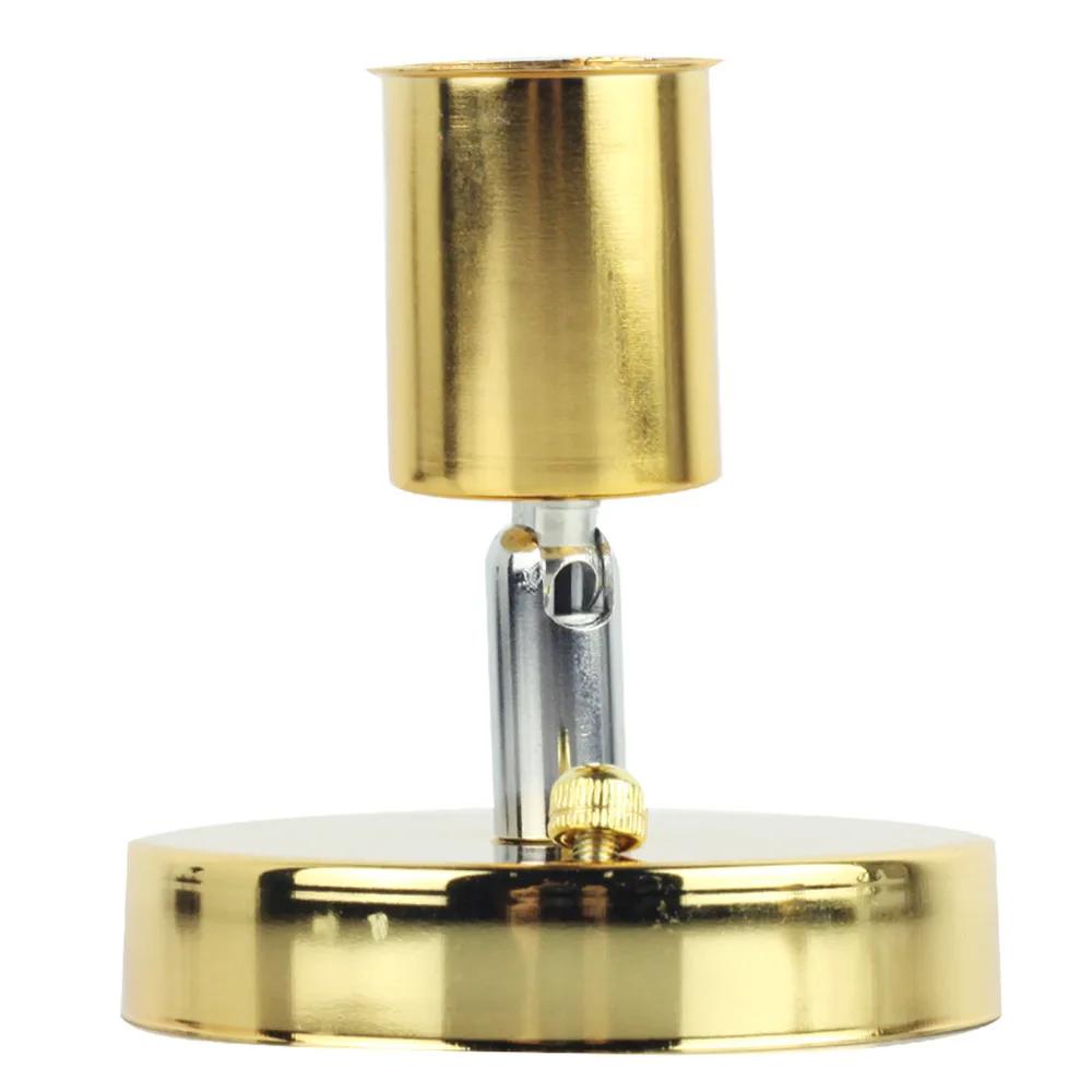 Base 180 Degree Steering Ceiling Lights Six Colors New Flexible Lamp Base Iron E27 Light Socket Antique Metal Lamp Socket Holder