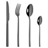 Blue Gold Mirror Dinnerware Cutlery Set Stainless Steel Tableware Set Home Knife Fork Coffee Spoon Flatware Silverware Set