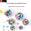 Mixed Pack of Large & Extra Large Colored Paper Clips and Iron Bulldog Clips for Stationery and Test Papers
