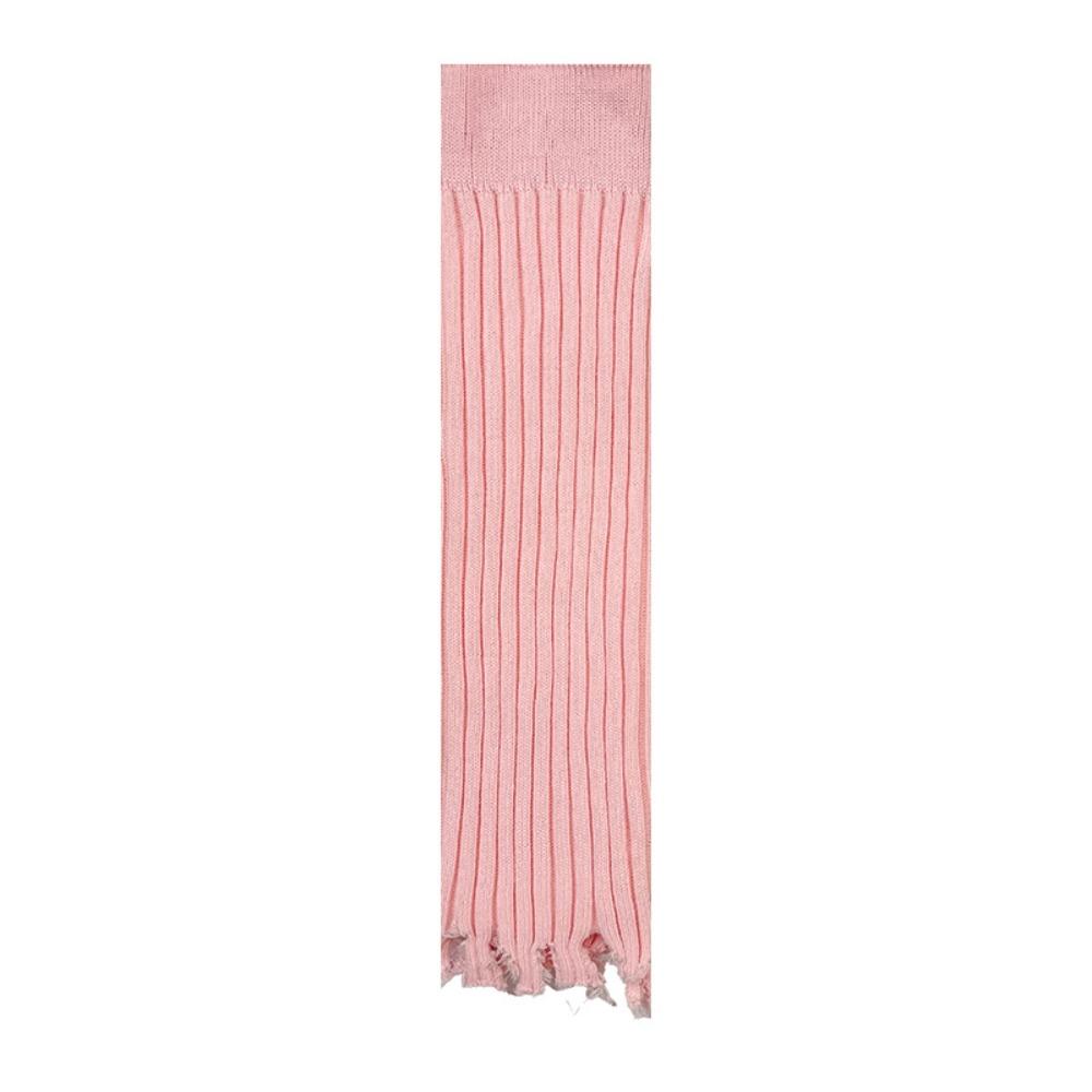 Fashion Wasteland Style Knitted Sock Covers High Elastic Knitted Pile Socks Sweet Style Y2K Socks Girls Fashion