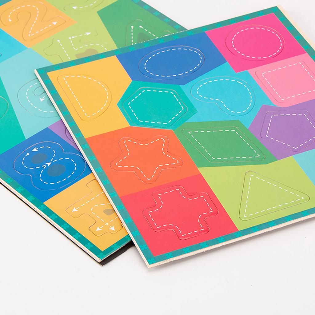 Wooden Fraction Learning Board Magnetic Book 10ml