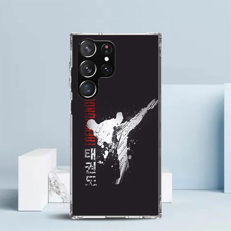 Oyama Kyokushin Karate Phone Case For Samsung Galaxy S24 S25 Edge S26 Ultra S22 S23 Plus S21 + S20 FE Soft TPU Back Cover Galaxy