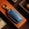 For BYD Dolphin Tang Qin Han Song Car Key Case Cowhide Key Anti Scratch and Wear-resistant Key Cover Shell Protector Accessories