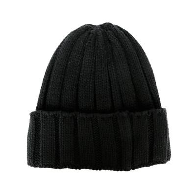 Novo Tricô Hattan para Homens e Gorro Sólido, Preto, Mulheres, Cor, Gorro, [Usado]
