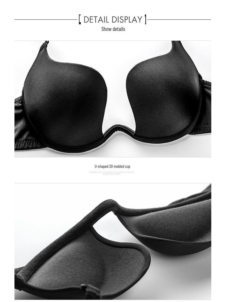 Elegant Deep U-Plunge Backless Push-Up Bra for Evening and Wedding Dresses