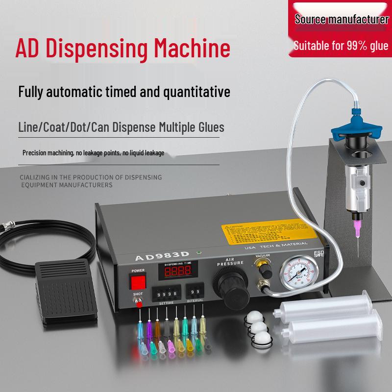 AD982 High-Precision Automatic Dispensing Machine for UV Glue and Silicone Potting
