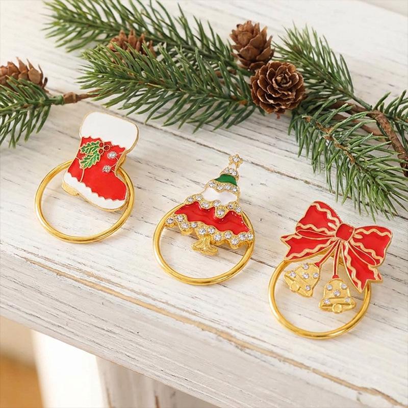 Iron Art Napkin Ring - Christmas & Festival Table Decor