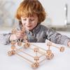 Children's Creative Construction Splice Blocks Puzzle Bead Tent Kindergarten Area Materials Castle Indoor And Outdoor Toys