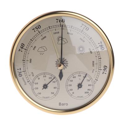 Mounted Wall Household Barometer Thermometer Hygrometer Weather Station Hanging CDN