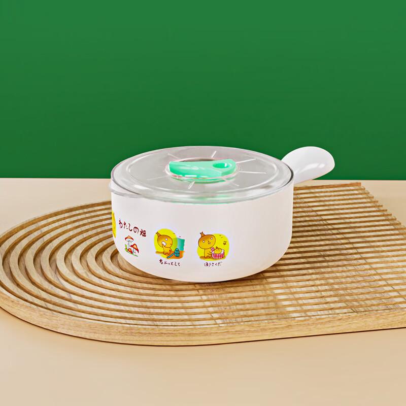 

ZISIZ Enamel Microwave Food Storage Bowl