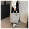 Women's Solid Color Nylon Crossbody Bag - Large Capacity, Versatile Handbag for Work and Commute