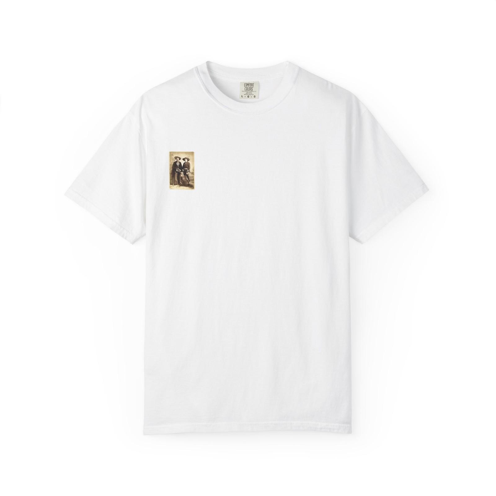 Vintage Cowboy Photo T-Shirt | Old West Western Portrait Tee S разноцветный