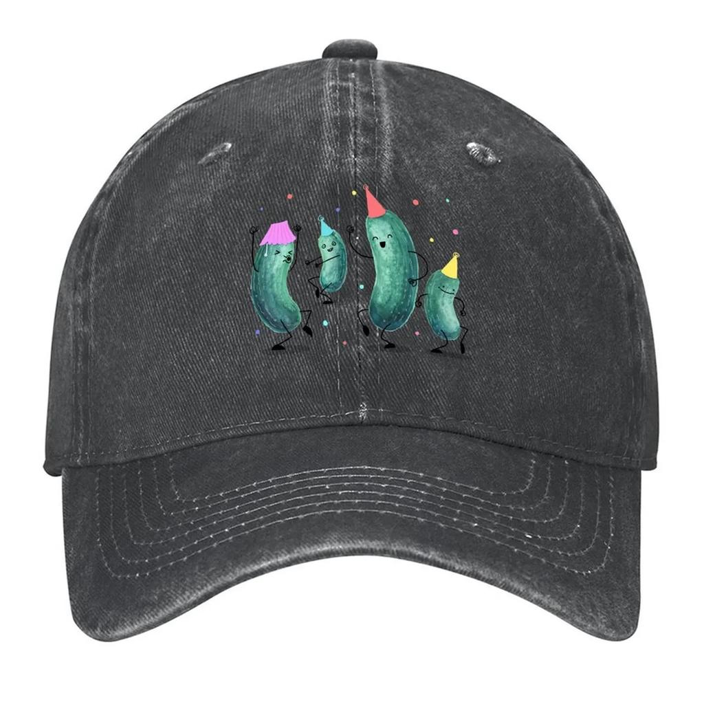 Pickle Party! Baseball Cap Brand Man Cap Designer Hat Beach Outing Hood Unisex Women's