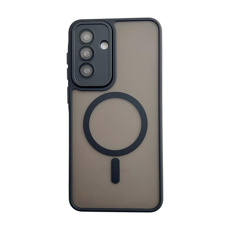 Pro Samsung Galaxy A26 5G Magnetický zadní kryt WANLONFENG řada QB1 PC TPU Nárazuvzdorné pouzdro na telefon