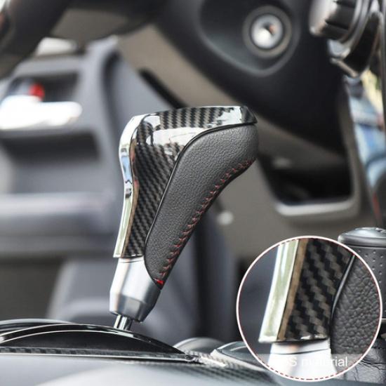 Mittelkonsolen-Schaltknauf-Dekorabdeckung Zierleiste Für 4runner 10+ TRD Karbonfaser