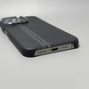 iPhone 16 Pro Max Carbon Fiber PC Half-Wrapped Magnetic Drop-Proof Case for iPhone 15/14