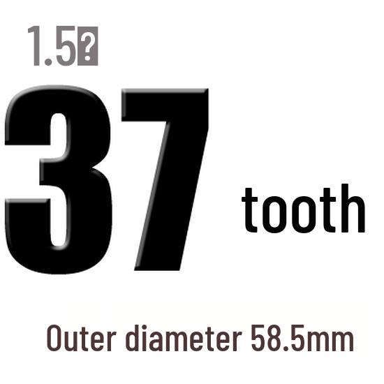 1,5M Modul Stirnrad, 13-120 Zähne, Stahl Zahnstange, 45 Stahl, Wärmebehandelt