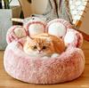 Winter Warm Bear Paw Pet Bed - Cute Four Seasons Universal Dog & Cat Bed