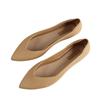Pointed Sandals New Summer  Fashion Flat Sole  Shallow Mouth Single Solid Casual Shoe  Woman Designer Shoes