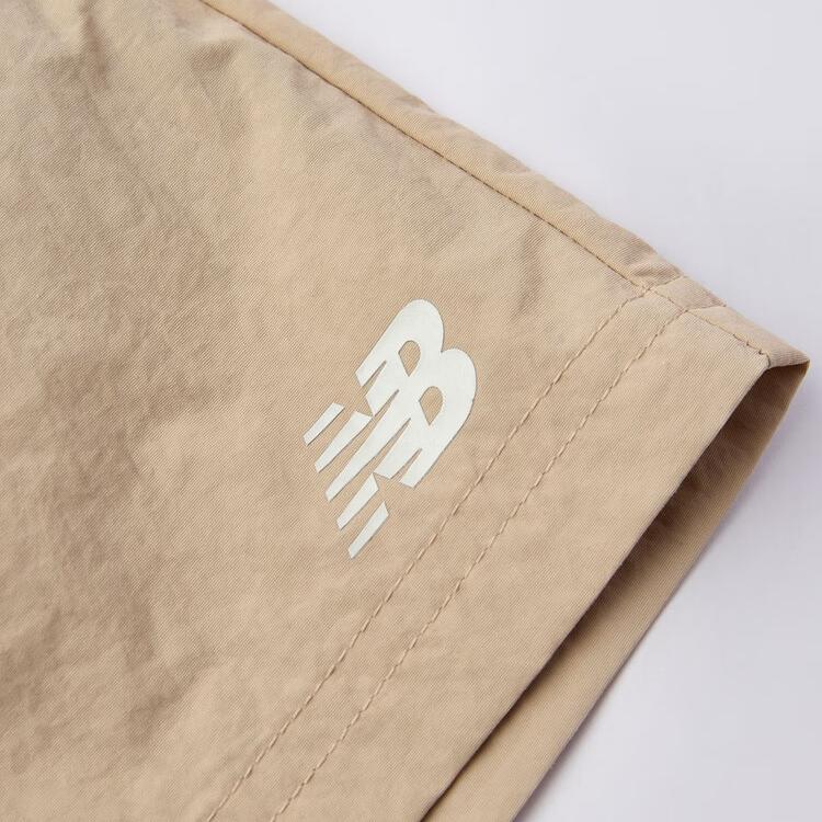 New Balance Shorts Children Aged 3 7 Years Old Beige Yellow ND7VF2E083-BEI