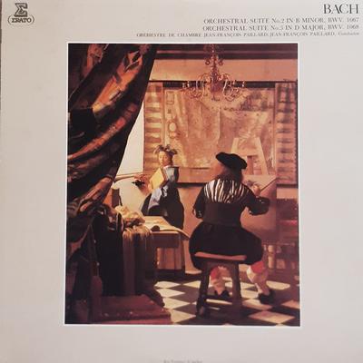 LP Record ORCHESTRE DE CHAMBRE JEANFRANOIS   J.S.Bach  Orchestral Suites No.2  FCCA843 ERATO 1983 Japan Classical Used