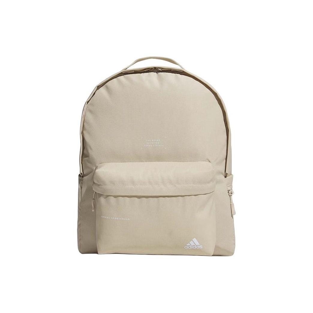 Adidas Fabric Backpack Regular Unisex Khaki One Size