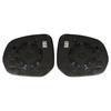 Wide Angle Convex Wing Rearview Mirror Glass Heated With Back Plate for Peugeot 3008 5008 For CITROEN C3 Picasso