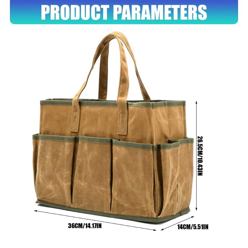 Multifunctional Portable Tool Bag Canvas Storage Bag Storage Emergency Tool Kit For Small Tool Bag Electrician