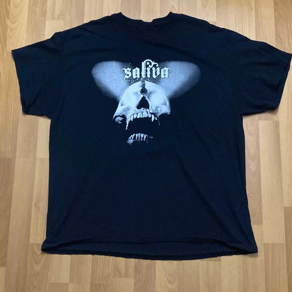 Merry Christmas Saliva Band Cotton Black Full Size S To 4XL Shirt BL501