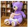 NOVA Plush Toy, Extra Large Teddy Bear, Body Pillow, Cushion, Cute, Cuddle Pillow, Celebration Gift (Purple, 130cm)