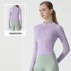 Women's Stand Collar Quick-Dry Sports Jacket - Spring/Autumn Fitness & Casual Running/Yoga Wear