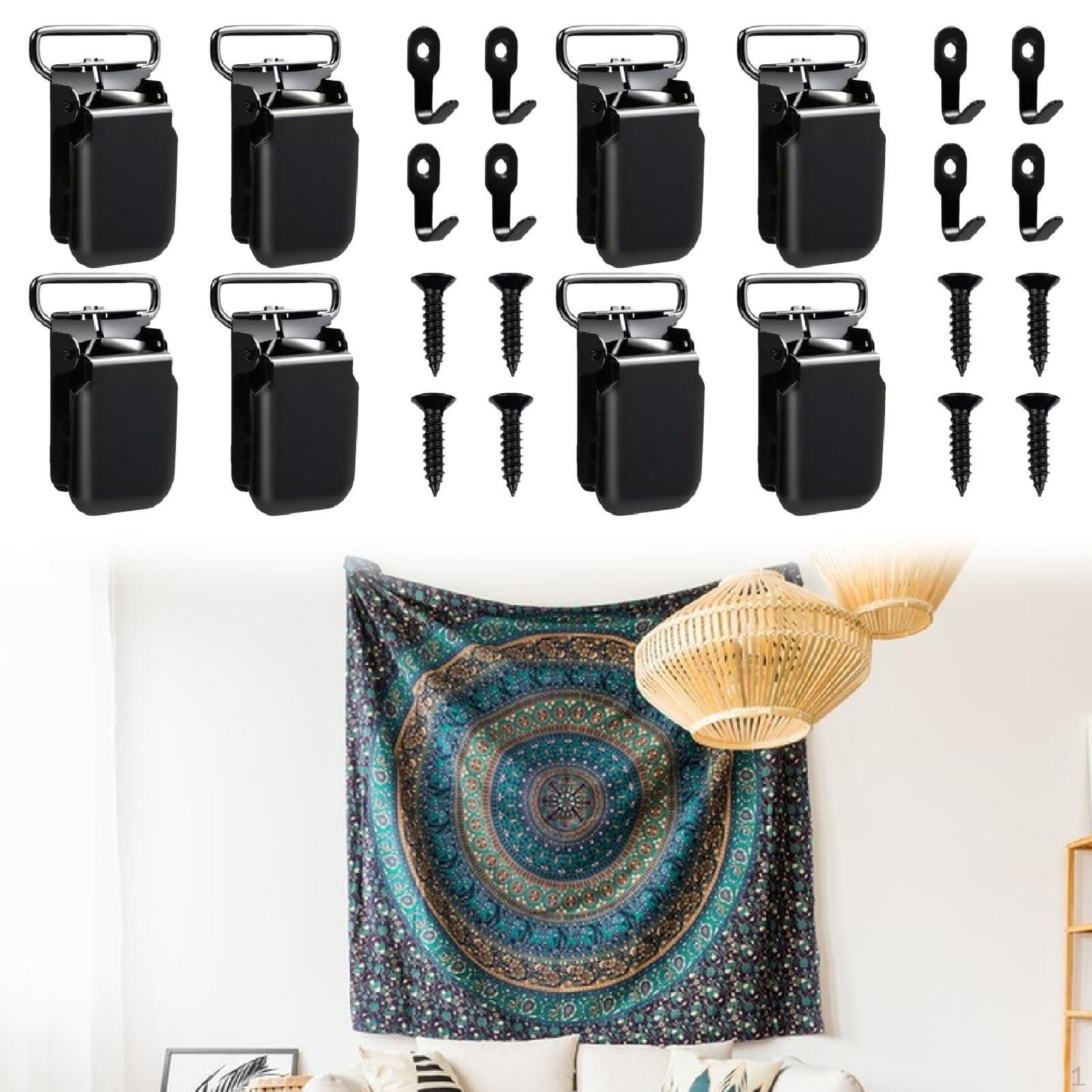 

8 Штук Зажимы Вешалки для Гобеленов Настенные Декор для Дома Гостиная Столовая