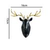 Wall-Mounted Deer Antler Decoration Hook Animal Hat Key Hanger New Deer Head Hanging Hook