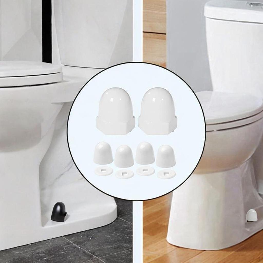 Toilet Bolt Covers Decor Beautiful Simple Bowl Bathroom Decoration