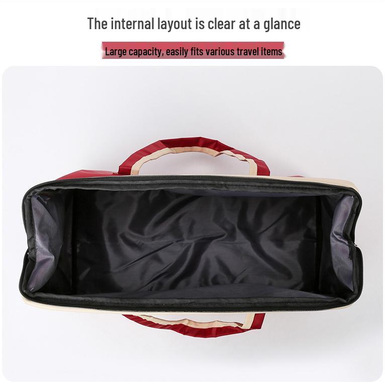 Women's Lightweight Waterproof Travel Crossbody Handbag: Large Capacity for Business or Sports.