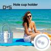 Universal Cup Holder for 30/40oz Tumblers 3-in-1 Beach Bag Attachment with Handles Multi-functional Cup Holder for Bogg Bag