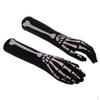 Halloween Skelett Lange Handschuhe Hand Kostüm Kostüm Cosplay Requisite Dekor